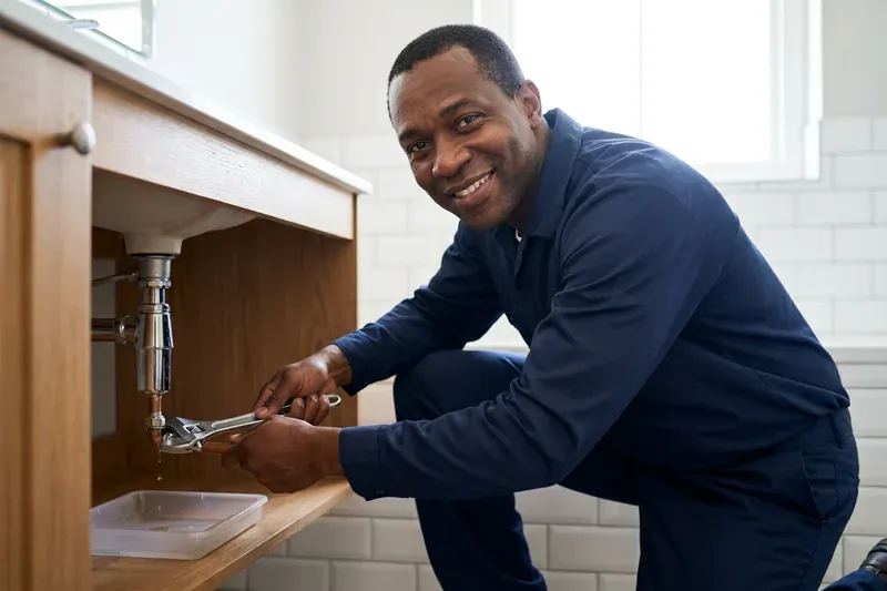 Leak Repair repair technician at work